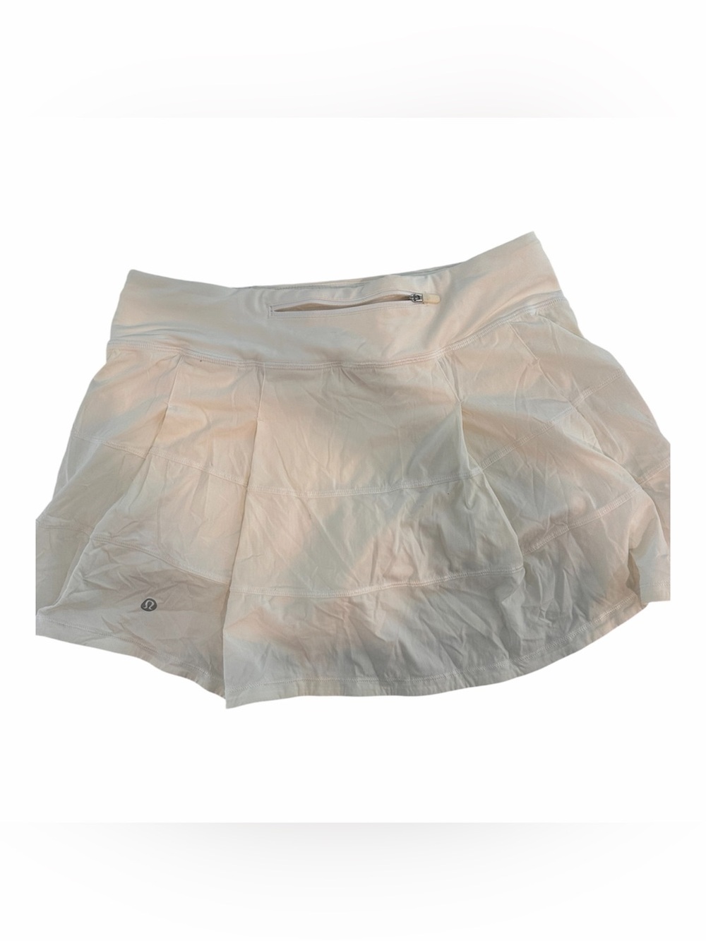 lululemon athletica Cream Active Skort with Inner Shorts - Picture 3 of 5